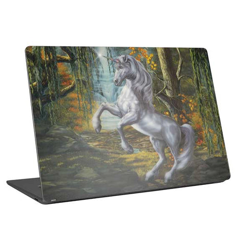 Unicorn of the Willow by Ed Beard Jr Laptop Skins